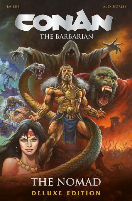 CONAN THE BARBARIAN THE NOMAD DELUXE COLLECTORS EDITION HC REGULAR EDITION ALEX HORLEY (MR) (Limit 1 Per Cover) (rel:10/07)
