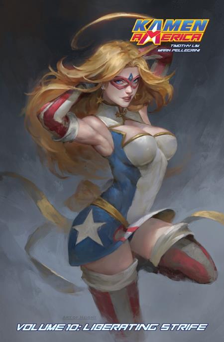 KAMEN AMERICA #10 CVR C ART OF NEIGHT LIBERATING DREAM LUNAR EXCLUSIVE VAR (Limit 2 Per Cover) (rel:09/17)