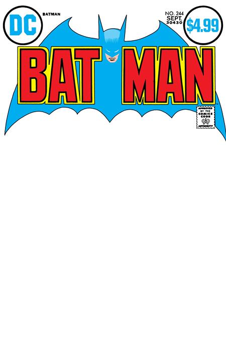 BATMAN #244 FACSIMILE EDITION (Limit 2 Per Cover) (rel:05/20)~