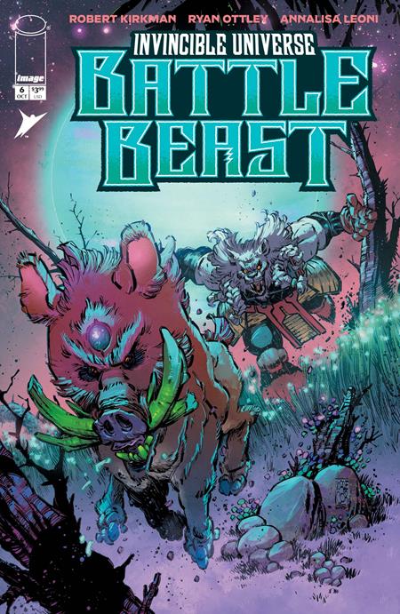 INVINCIBLE UNIVERSE BATTLE BEAST #6 CVR E INC 1:50 JORGE CORONA & MIKE SPICER VAR (Limit 1 Per Customer) (rel:10/15)