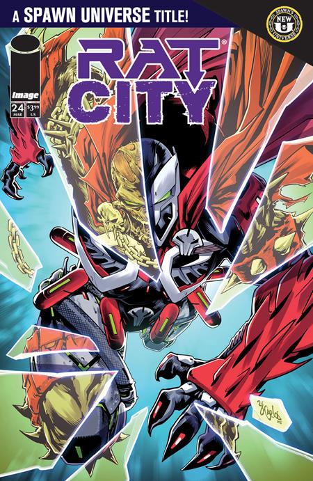 SPAWN RAT CITY #24 (Limit 1 Per Cover) (rel:04/15)~