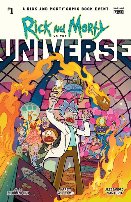 RICK AND MORTY VS THE UNIVERSE #1 (OF 4) (Limit 2 Per Cover) (rel:07/09)~