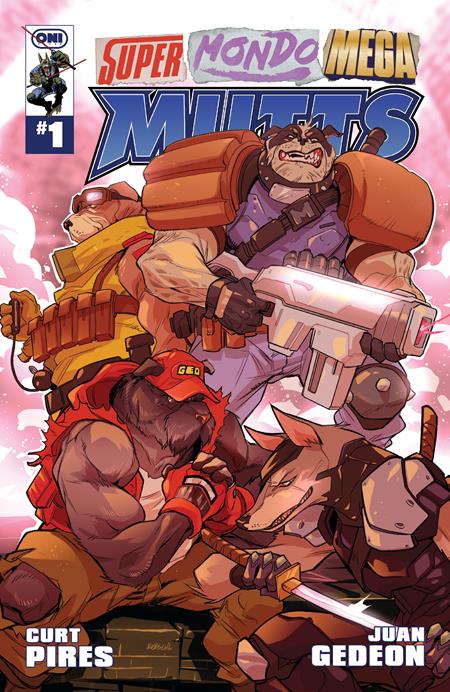 SUPER MONDO MEGA MUTTS #1 (OF 4) (MR) (Limit 1 Per Cover) (rel:07/15)