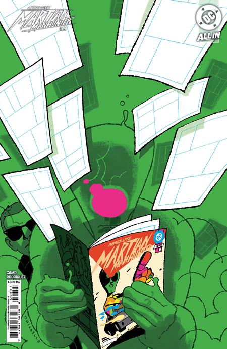 ABSOLUTE MARTIAN MANHUNTER #6 (OF 12) CVR E INC 1:50 MARK CHIARELLO CARD STOCK VAR (rel:08/27)