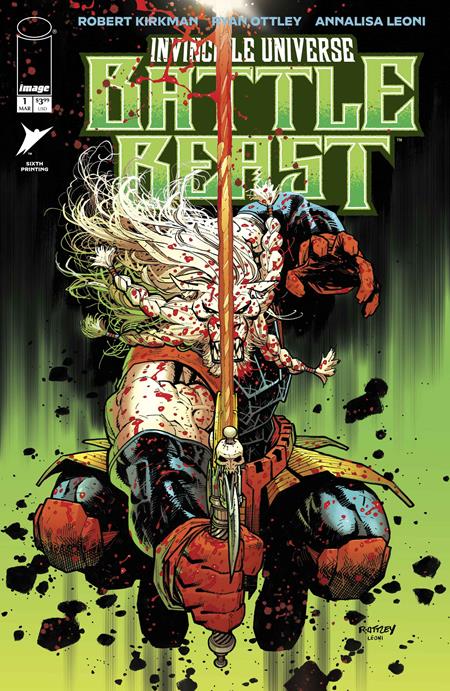 INVINCIBLE UNIVERSE BATTLE BEAST #1 6TH PTG (Limit 1 Per Cover) (rel:03/18)~
