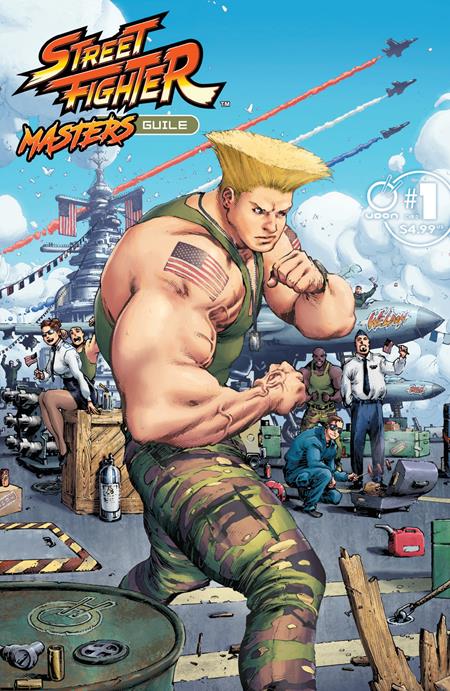 STREET FIGHTER MASTERS GUILE #1 (ONE SHOT) CVR D INC 1:5 MATTHEW WELDON VAR (Limit 1 Per Customer) (rel:12/10)