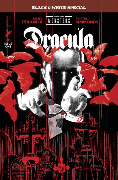 UNIVERSAL MONSTERS DRACULA BLACK & WHITE SPECIAL #1 (OF 2) (MR) (Limit 2 Per Cover) (rel:10/29)