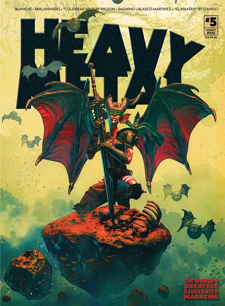 HEAVY METAL MAGAZINE #5 (MR) (Limit 1 Per Cover) (rel:05/6)