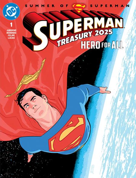SUPERMAN TREASURY 2025 HERO FOR ALL #1 (ONE SHOT) (Limit 2 Per Cover) (rel:07/09)