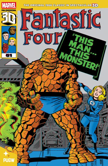 FANTASTIC FOUR #51 THIS MAN THIS MONSTER PAN DIMENSIONAL 3D EDITION (Limit 2 Per Cover) (rel:11/19)
