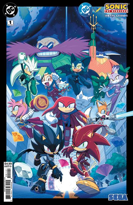 DC X SONIC THE HEDGEHOG THE METAL LEGION #1 (OF 5) (Limit 2 Per Cover) (rel:05/06)~