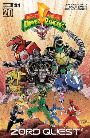 Mighty Morphin Power Rangers: Zord Quest #1 (Limit 2 Per Cover) (rel:12/31)