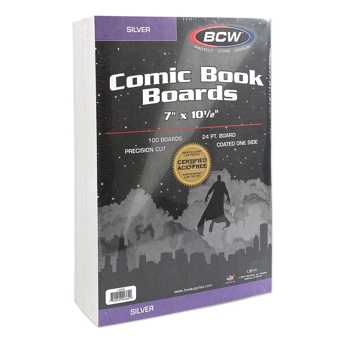 BCW Silver Comic Backing Boards