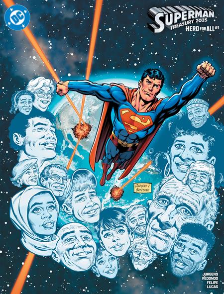 SUPERMAN TREASURY 2025 HERO FOR ALL #1 (ONE SHOT) (Limit 2 Per Cover) (rel:07/09)