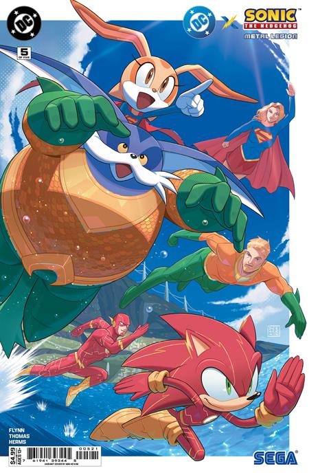 DC X SONIC THE HEDGEHOG METAL LEGION #5 (OF 5) (Limit 2 Per Cover) (rel:09/16)