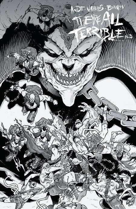 THEYRE ALL TERRIBLE #3 (OF 4) (Limit 2 Per Cover) (rel:12/03)