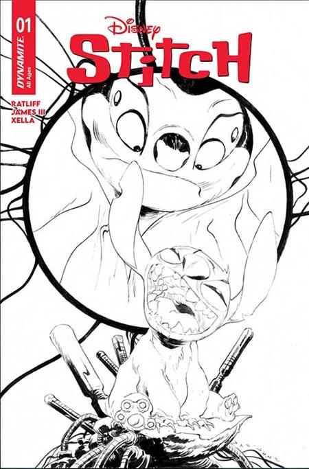 STITCH #1 CVR L 1:10 INC JAE LEE LINE ART (rel:08/27)