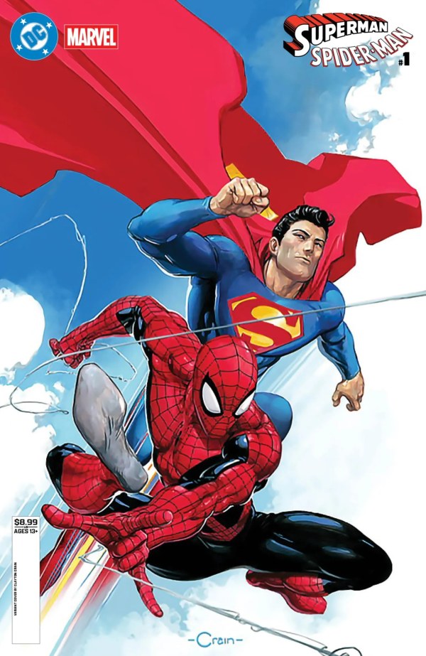 DC MARVEL SUPERMAN SPIDER-MAN #1 (ONE SHOT) (Limit 2 Per Cover) (rel:03/25)