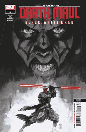 STAR WARS: DARTH MAUL - BLACK, WHITE & RED #1 ALEX MALEEV 2ND PRINTING VARIANT