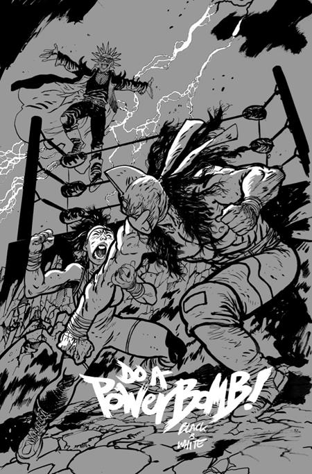 DO A POWERBOMB BLACK AND WHITE #1 (OF 3) (Limit 2 Per Cover) (rel:07/08)