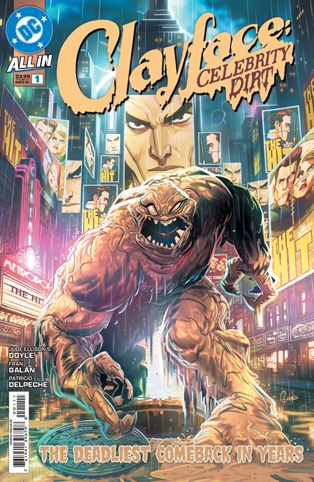 CLAYFACE CELEBRITY DIRT #1 (OF 6) (Limit 2 Per Cover) (rel:07/08)