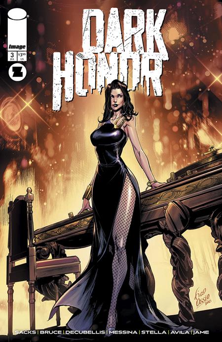 DARK HONOR #3 (OF 5) (Limit 2 Per Cover) (rel:07/23)~