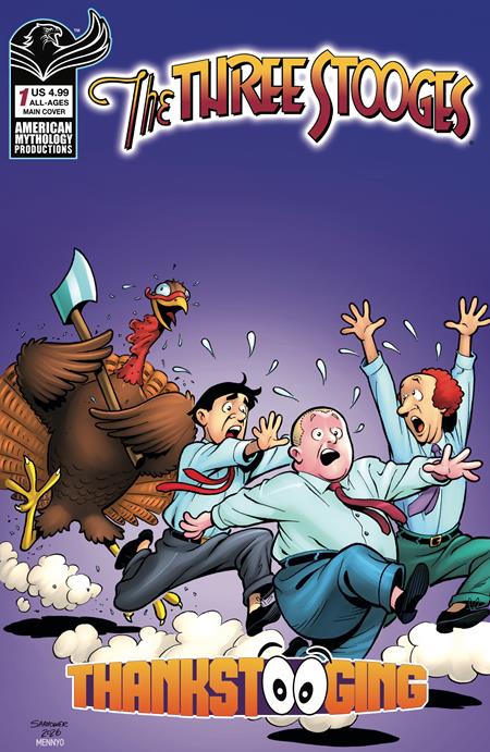 THREE STOOGES THANKSTOOGING #1 (ONE SHOT) (Limit 2 Per Cover) (rel:11/25)