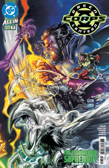 GREEN LANTERN CORPS #7 (Limit 2 Per Cover) (rel:08/13)~