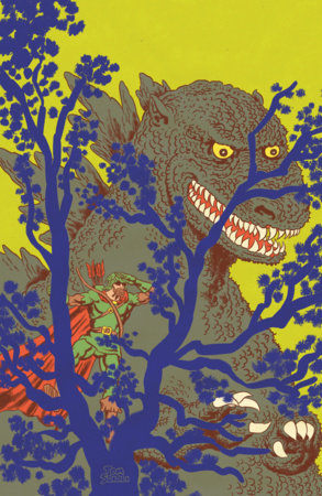 Godzilla's Monsterpiece Theatre Presents: Romeo & Juliet & Godzilla (Limit 1 Per Customer) Variant RI (10) (Scioli Robin Hood Variant)[1:10] (rel:04/08)