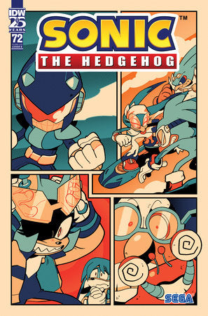 Sonic the Hedgehog #72 (rel:8/28)