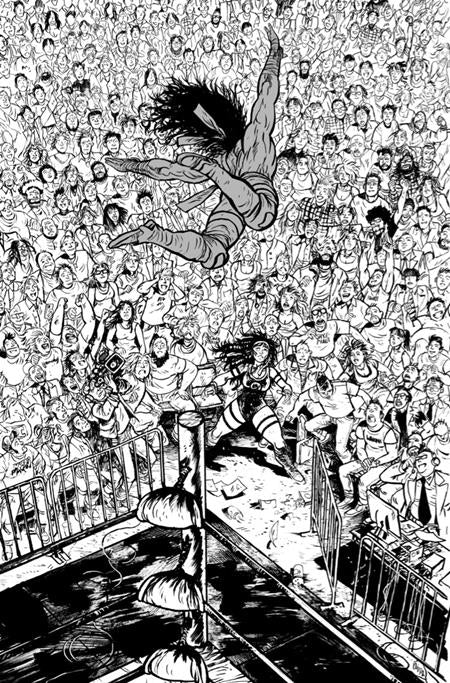 DO A POWERBOMB BLACK AND WHITE #1 (OF 3) (Limit 2 Per Cover) (rel:07/08)
