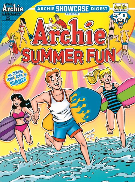 ARCHIE SHOWCASE JUMBO COMICS DIGEST #25 SUMMER FUN (Limit 2 Per Cover) (rel:08/27)