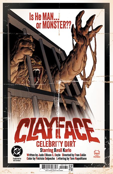 CLAYFACE CELEBRITY DIRT #1 (OF 6) (Limit 2 Per Cover) (rel:07/08)