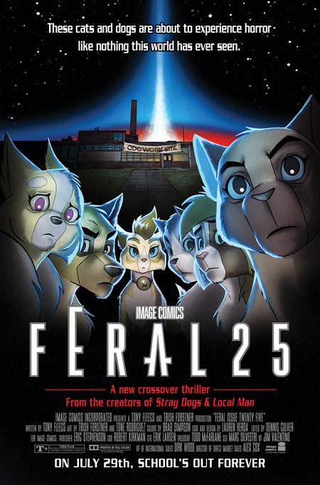 FERAL #25 (Limit 2 Per Cover) (rel:07/29)