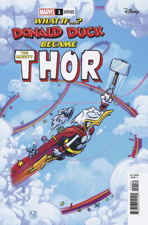 MARVEL & DISNEY: WHAT IF...? DONALD DUCK BECAME THOR #1 (rel:9/4)