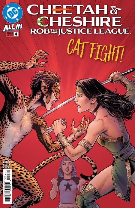 CHEETAH AND CHESHIRE ROB THE JUSTICE LEAGUE #4 (OF 6) (Limit 2 Per Cover) (rel:11/05)~