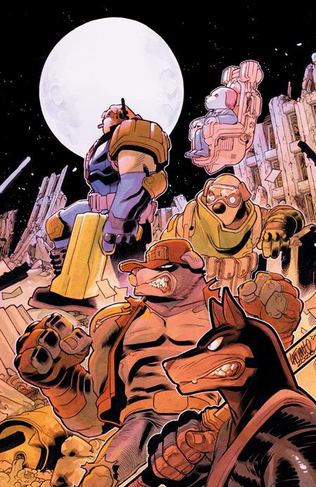 SUPER MONDO MEGA MUTTS #1 (OF 4) CVR H INC 1:20 DAVID LAFUENTE FULL ART VAR (MR) (Limit 1 Per Customer) (rel:07/15)