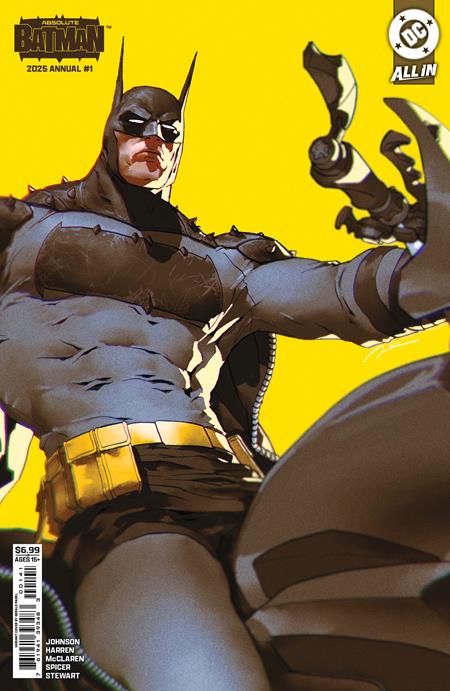 ABSOLUTE BATMAN 2025 ANNUAL #1 (ONE SHOT) (Limit 2 Per Cover) (rel:10/29)
