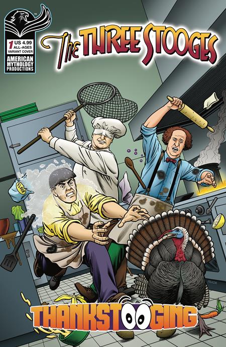 THREE STOOGES THANKSTOOGING #1 (ONE SHOT) (Limit 2 Per Cover) (rel:11/25)