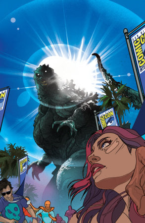 Godzilla Vs. America: San Diego Variant RI (25) (Ward Full Art)[1:25] (Limit 1 Per Customer) (rel:07/22)
