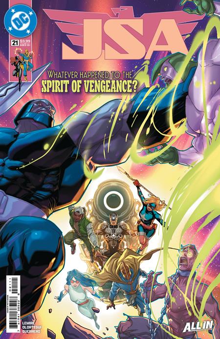 JSA #21 (Limit 2 Per Cover) (rel:07/01)~