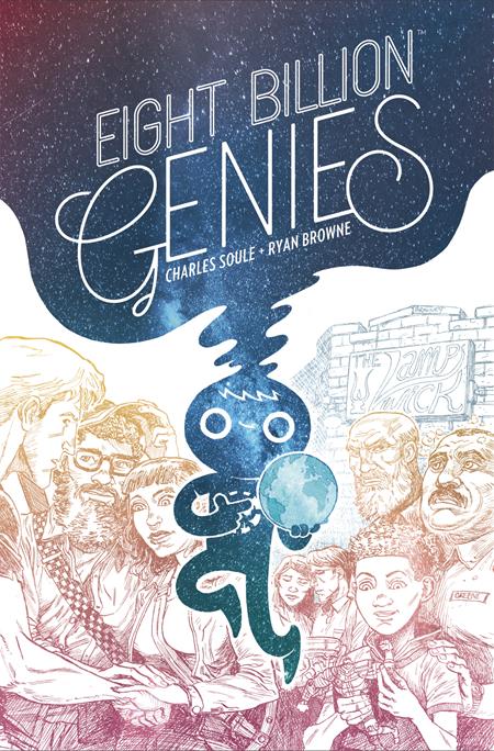 EIGHT BILLION GENIES TP RYAN BROWNE CVR (MR) (Limit 2 Per Cover) (rel:10/08)