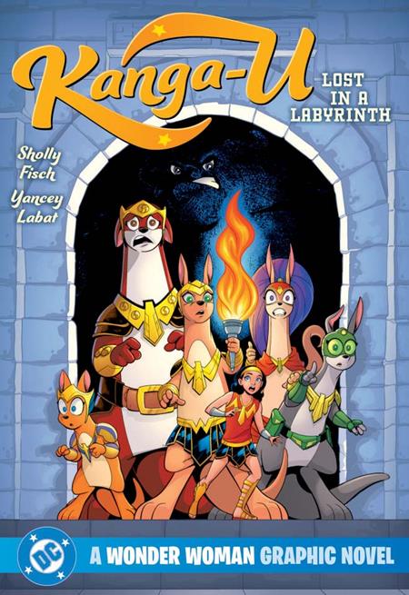 KANGA-U LOST IN A LABYRINTH A WONDER WOMAN GRAPHIC NOVEL TP (Limit 2 Per Cover) (rel:03/03)