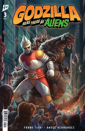 Godzilla: Here There Be Aliens #3  (Limit 2 Per Cover) (rel:08/13)~