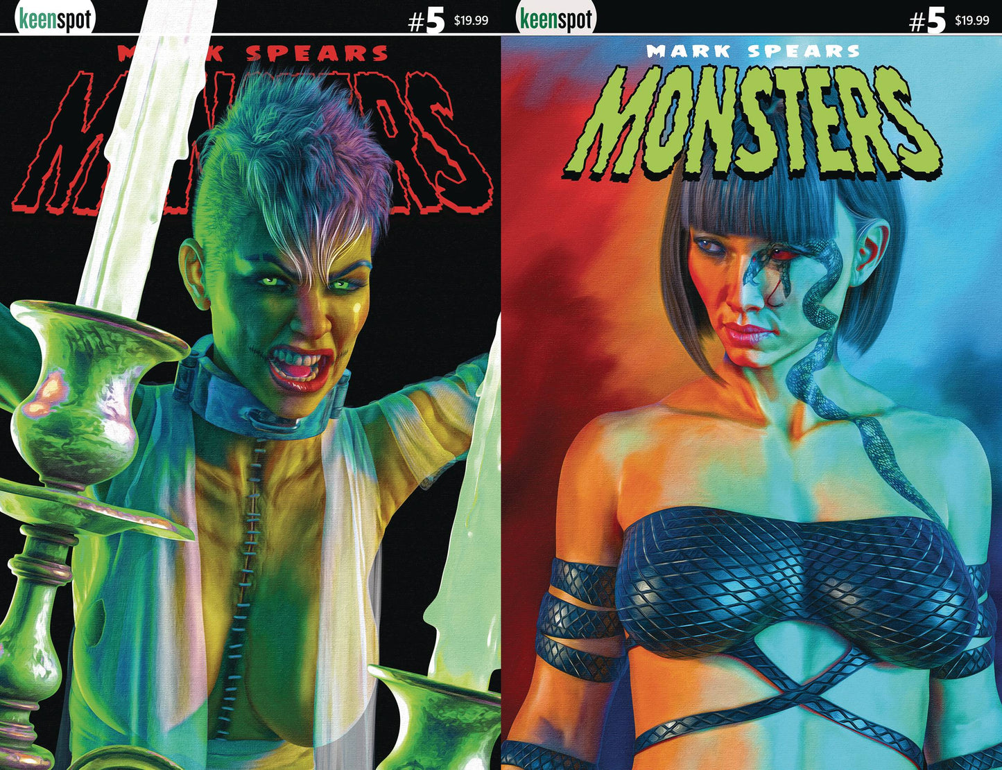 MARK SPEARS MONSTERS #5 (Limit 2 Per Cover) (rel:05/28)