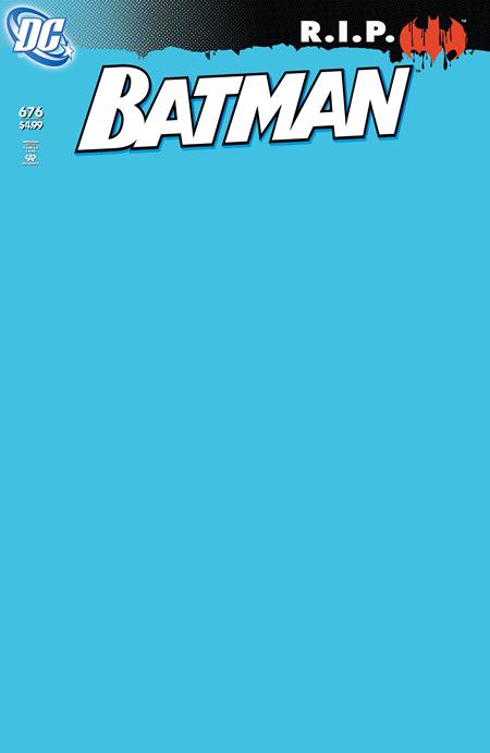 BATMAN #676 FACSIMILE EDITION (Limit 2 Per Cover) (rel:01/21)