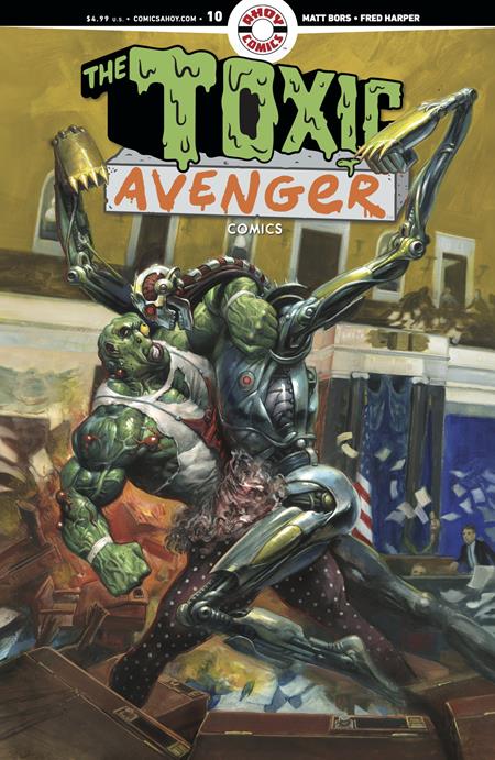 TOXIC AVENGER COMICS #10 (MR) (Limit 2 Per Cover) (rel:07/22)
