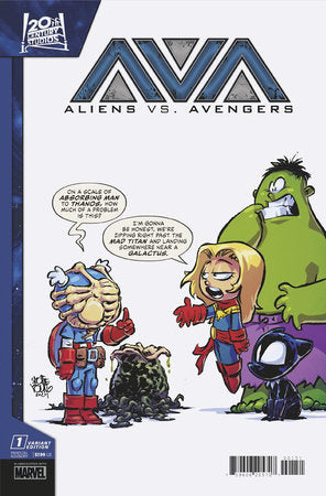 ALIENS VS. AVENGERS #1 (rel:8/28)