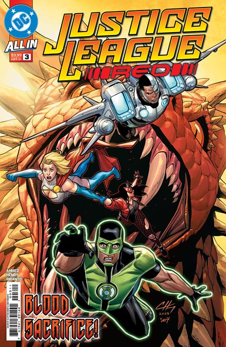 JUSTICE LEAGUE RED #3 (OF 6) (Limit 2 Per Cover) (rel:10/15)~