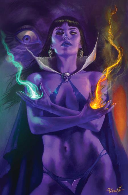 VAMPIRELLA (2025) #5 CVR Q INC 1:10 LUCIO PARRILLO ULTRAVIOLET VIRGIN FOC BONUS VAR (rel:09/10)